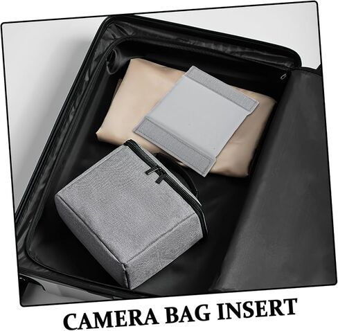 2pcs Travel Camera Bag Inserts Padded Dividers Shockproof Protection Forphotography Equipment in Kuwait