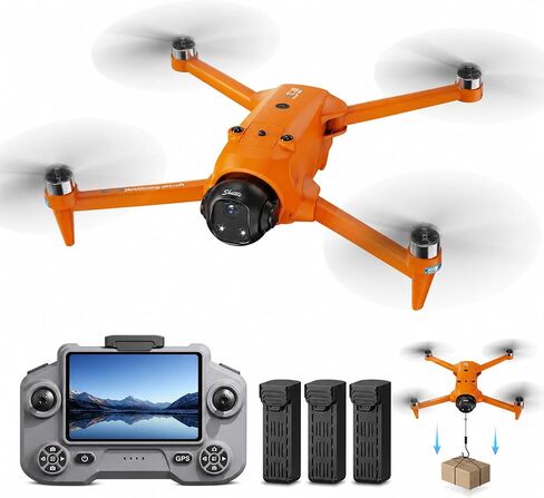 AE20 GPS Drone with 4K Camera for Adults, 5G RC Drones with 4.5" HD Screen in Kuwait