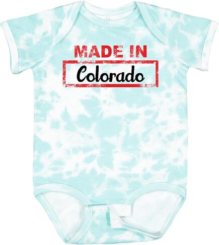 inktastic Made in Colorado Stamp Baby Bodysuit in Kuwait