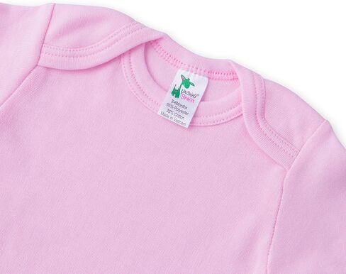 Laughing Giraffe Baby Blank Short Sleeve Unisex One Piece Bodysuit (6-12 Months, Pink) in Kuwait
