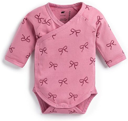 Monica + Andy Baby Baby Organic Long Sleeve Lucky Bodysuit in Kuwait