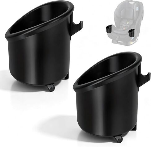 2 Pcs Cup Holder Compatible with Graco Triride 3-in-1 Car Seat | Fits Left & Right Side, Easy Install, High Durability in Kuwait