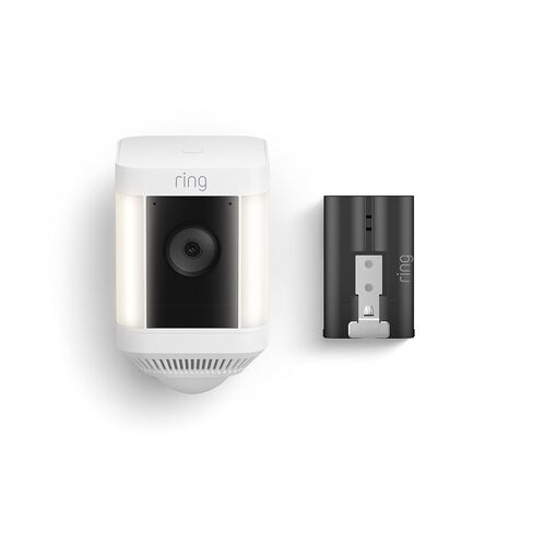 Ring Spotlight Cam Plus, Battery with extra Quick Release Battery in Kuwait