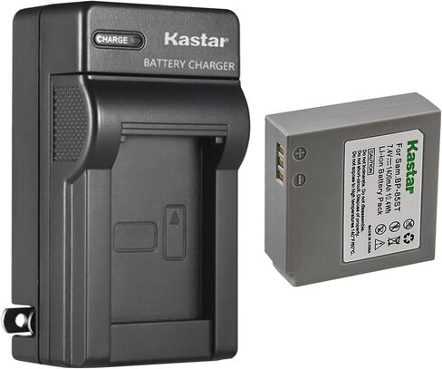 Kastar 1-Pack IA-BP85ST Battery and AC Wall Charger Replacement for Samsung IA-BP85ST, IA-BP85NF Battery, Samsung VP-HMX10, VP-HMX10C, VP-HMX20, VP-HMX20C, VP-MX10, VP-MX10A, VP-MX10AH, VP-MX10AU in Kuwait