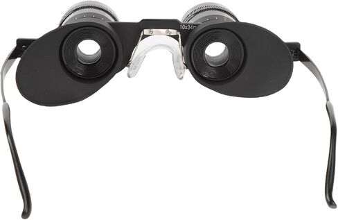 10X Binocular Glasses, Portable Fishing Binoculars HD Lens, Professional Multipurpose Folding Eyeglasses for Concerts Theater Opera Bird Watching Sports in Kuwait