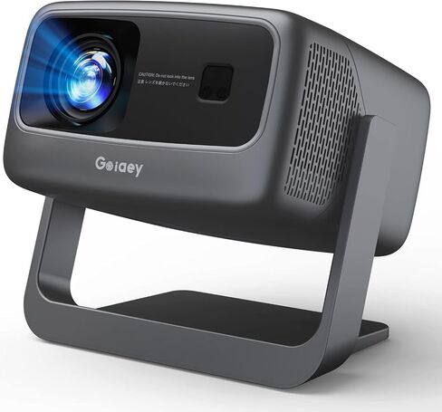 [4500 Brightness/Built in Apps/65W Audio] Outdoor 4K-Projector with WiFi and Bluetooth 5.4, Auto Focus Smart Projector Support DoIby Audio, Upgrade GO2 Short Throw Projector with 360°Stand in Saudi Arabia