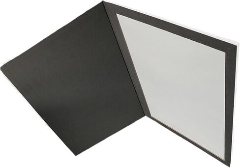 Light Reflector Board Photography Reflector Foldable Diffuser Panel Cardpaper Foldable Design Self Standing Double Sided Suitable for, Black White in Kuwait