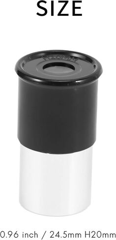 Astronomy Telescope 0.965 Inch H20mm Eyepiece Lens Fully Multi-Coated Optical Glass for Astronomy Telescope Accessory in Kuwait