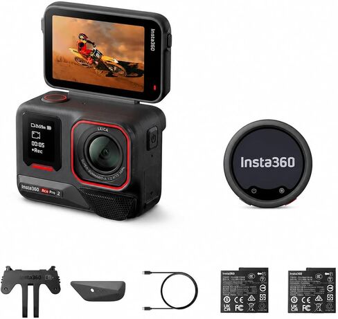 Insta360 Ace Pro 2 with Mic Pro Transmitter in Kuwait
