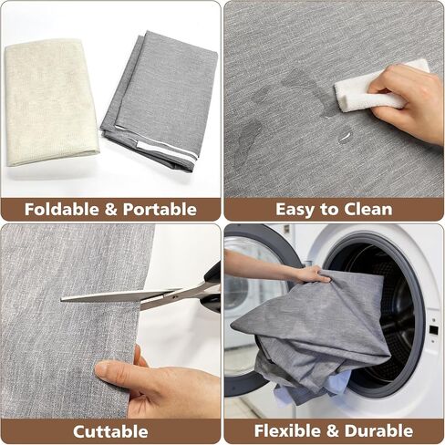 72" x 60" Craft & Painting Floor Mat, Extra Large Waterproof Splat Mat with Non-Slip Underlay, Washable Mess Mat for Arts, Crafts, Painting and Playdough in Kuwait