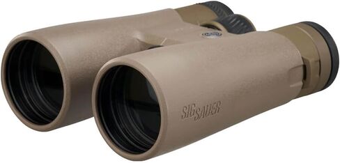 SIG SAUER ZULU4 HD Field-Ready 12x50 Binoculars | Lightweight Waterproof Magnesium Housing Wrapped Optic w/SpectraCoat, LensArmor, & LenShield Technologies, Flat Dark Earth in Kuwait