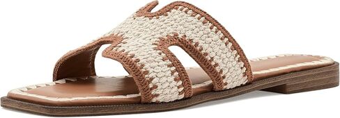 Madden Girl Women's Haileyy Slide Sandal, Natural, 9.5 in Kuwait