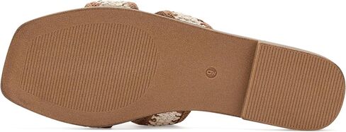Madden Girl Women's Haileyy Slide Sandal, Natural, 9.5 in Kuwait