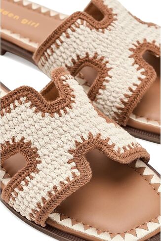 Madden Girl Women's Haileyy Slide Sandal, Natural, 9.5 in Kuwait