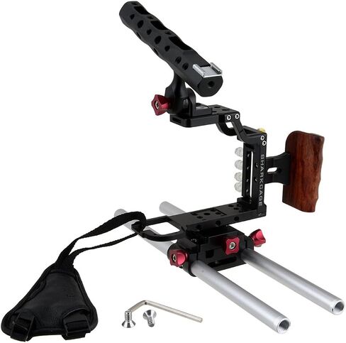 Fotodiox Pro Cinema Black Sharkcage for Sony a7-Series Cameras (a7, a7R, a7S) - Skeleton Housing, Protective Video Cage in Kuwait