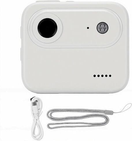 1080P Mini Body Camera with Flip Screen, 140 Wide Angle Chest Mount Camera, Hands Free POV Recording, 18X Zoom Anti Shake, for Cycling Vlogging in Kuwait