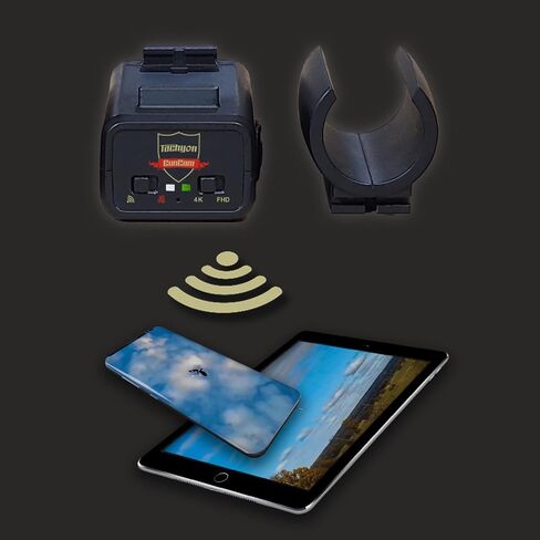 TACHYON 4K GunCam Plus - Built-in 64GB Memory, WiFi and App to iOS and Android. for Shotgun Sports. Sporting Clays, Trap, Skeet, Hunting, Shotgun Camera in Saudi Arabia