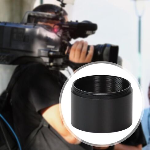 M42x1mm Thread Telescope Extension, 1.73x1.14 inch Focal Length Adapter, Compact Metal Tube for Astronomy in Saudi Arabia