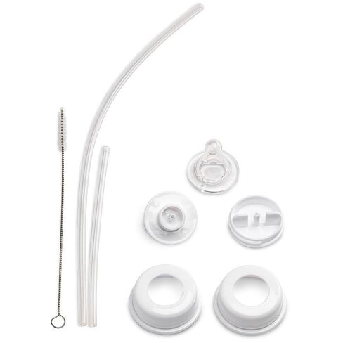 Hands-Free Baby Bottle - Anti-Colic Nursing System 9 oz Baby Bottle with Fast Flow Nipple/Teat 3m+ with Tube Straw Feeding System for Toddler (1 Pack - Fox) in Kuwait