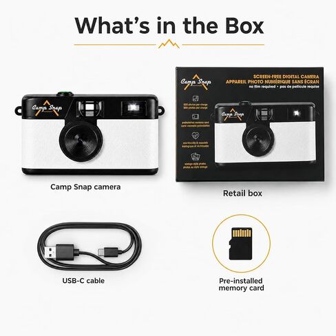 Screen-Free Digital Camera by Camp Snap in Kuwait