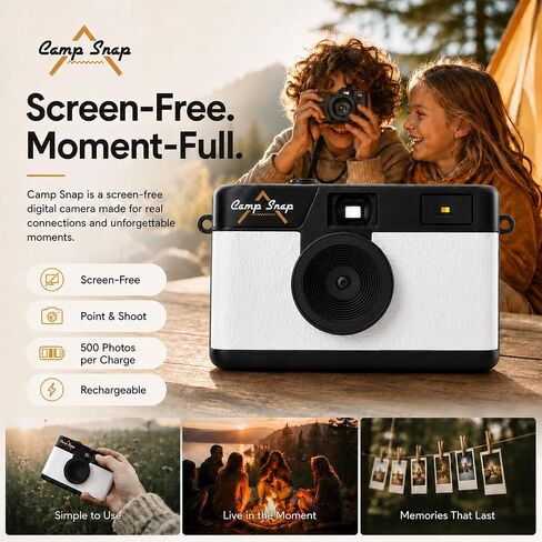 Screen-Free Digital Camera by Camp Snap in Kuwait