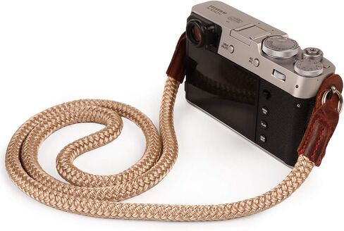 MegaGear Unisex Adult Slr, Dslr Sierra Series Genuine Leather Camera Shoulder Or Neck Strap in Kuwait