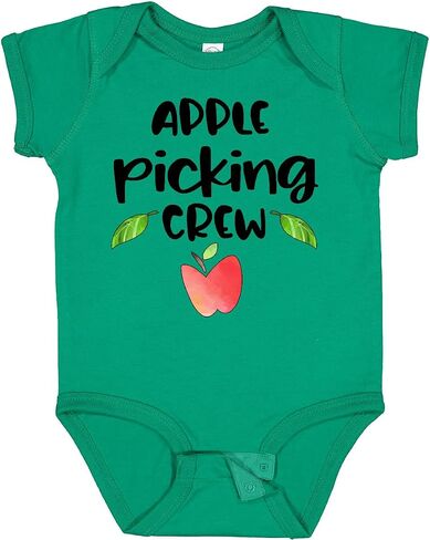 inktastic Apple Picking Crew Baby Bodysuit in Kuwait