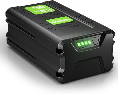 6.0Ah Replacement for Greenworks 80V Battery,Compatible with 80V Battery | GBA80200 GBA80250 GBA80400 GBA80500 LB8080 BAB740 BAB741 BAB742 BAB743 2981102 Compatible with Greenworks PRO 80V Power Tool in Kuwait