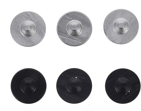 6pcs Shutter Release Button Replacement Flat Convex Concave | White Finish, Easy Installation, Reliable Operation, Improved Hand Feel in Kuwait