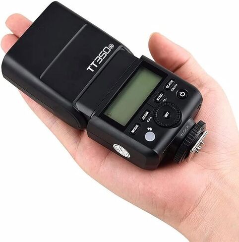 ‌Godox TT350N Flash Compact Speedlight for Nikon | 24-200mm Zoom, GN36 Power, TTL/Manual Control, 2.4G Wireless Sync, 1.5s Recycle Time, Ultra-Light in Kuwait