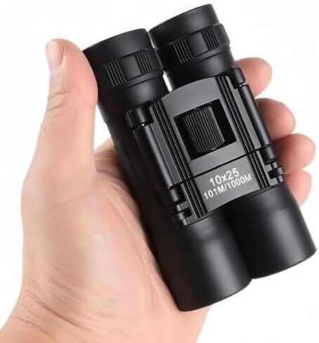 10x25 Compact Waterproof Mini Pocket Binoculars for Adults Bird Watching Travel Concert Hunting in Kuwait