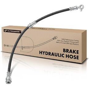 A-Premium Front Passenger Brake Hydraulic Hose Compatible with Select Mazda Models - 3 2014-2018, 3 Sport 2016-2018, CX-9 2017-2019 - Replace# K12343980