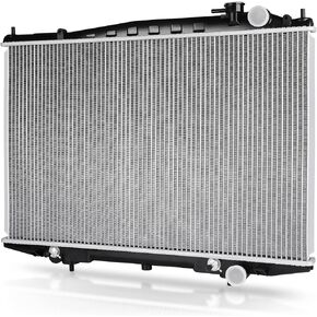 DWVO Radiator Complete Radiator Compatible with 1998-2015 Frontier 2.4L, Compatible with 1999-2004 Frontier 3.3L, Compatible with 2000-2004 Xterra 2.4L 3.3L DWRD1015