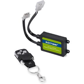 LED Light Bar Remote Control Switch, Relay Wiring Harness Remote Switch,Wireless Controller ON/Off Strobe Flash Pulse for LED Light Bar/Driving Light/Fog Light Wire Harness-with 1 Key