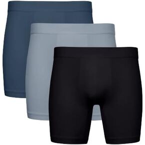 BRADY Men's Train Hybrid Boxer Brief 3 Pack, Multi, Medium