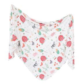 Copper Pearl Large Premium Knit Baby Swaddle Receiving Blanket Daphne