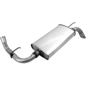 Walker SoundFX 18896 Direct Fit Exhaust Muffler 2" Inlet (ID) 2.25" Outlet (OD) for Dodge Neon
