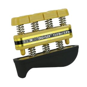CanDo Digi-Flex Hand and Finger Exerciser Gold XXX-Heavy Resistance - For Dexterity, Strength, and Flexibility for Fingers, Hands, and Forearms.