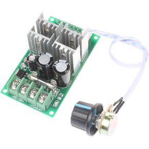 NOYITO DC Two-wire Motor Speed Controller Brush Motor Controller 20A DC 6V-60V 12V 24V 36V 48V 30A Max Brush DC Motor Controller - Support MCU 0-5V