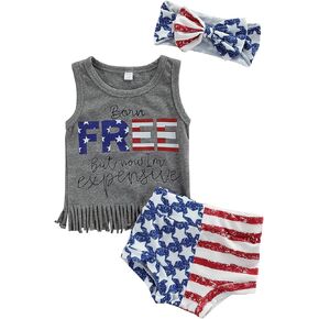 Newborn Baby Girl Clothes Letter Short Sleeve T-Shirts Tops Graphic Printed Shorts Blommers Headband 3Pcs Summer Outfits Sets