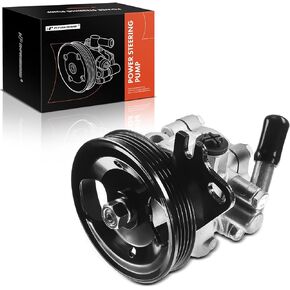 A-Premium Power Steering Pump, with Pulley, Compatible with Nissan Sentra 1991-1997, NX 1991-1993, Tsubame 1995-2000, Tsuru 1994-2003, L4 1.6L, Replace # 49110-52Y00