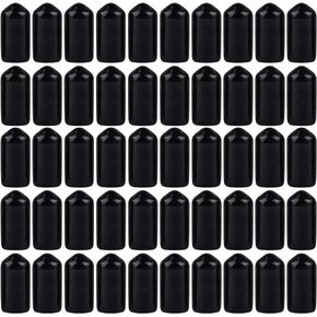 AUEAR, 30 Pack Airbrush Bottles Caps Siphon Bottle Jar Adapter Liquor Spout Covers Prevent Paint Spills Black