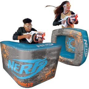 مجموعة كرسي الألعاب ومسند القدمين من NERF BUNKR BattleZone Switch - غطاء وهدف قابلان للنفخ