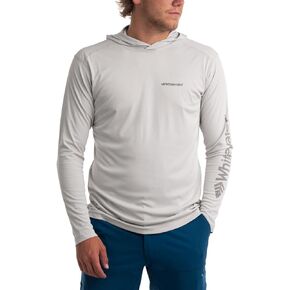 Whitewater Fishing Lightweight Long Sleeve Tech Hoodie with UPF Protection