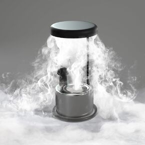 Landen PLANTBRIZ Heavy-Duty Mist Maker with Protective Cap - Advanced Longevity Ultrasonic Fogger for Aquariums, Terrariums, Paludariums - Silent & Energy-Efficient