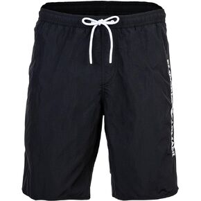 Emporio Armani Men's Standard Embroidery Logo Swim Bermuda