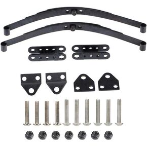 Spring Suspension Bar, Steel Leaf Spring Suspension Bar Compatible with F350 / D90 1/10 Scale RC Crawler Car