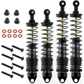 Front Rear Shock Absorber Damper New Version for Arrma Granite 3S Big Rock 3S Senton 3S Typhon 3S Granite Mega550 Senton Mega550 Typhon Mega550 Upgrade Parts (Titanium)
