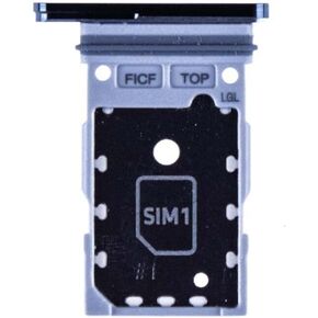 Dual Sim Card Tray Holder Slot Replacement Compatible with Samsung Galaxy Z Fold 4 (Beige)