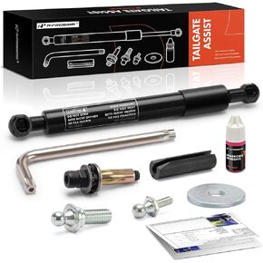 A-Premium Tailgate Assist Shock Strut Compatible with Dodge Trucks Ram 1500 2002-2008 Ram 2500 Ram 3500 2002-2009 DZ43300